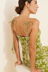 Trina Corded Textured Slip Dress