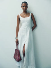 Fraise Linen Dress