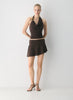 Drapey jersey scoopneck top