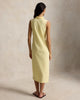 Stretch-Cotton Sleeveless Polo Dress