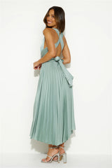 Prime Asset Midi Dress Sage