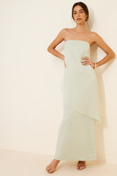 Strapless Slip Maxi Dress