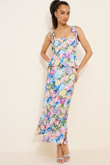 Paxton Peplum Maxi Dress