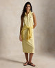 Stretch-Cotton Sleeveless Polo Dress
