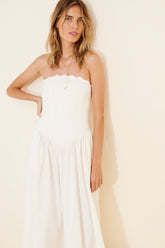 Chase Strapless Midi Dress