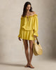 Off-the-Shoulder Crepe Dress