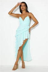 People Pleaser Maxi Dress Blue