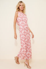 Chloe Boatneck Slip Maxi Dress