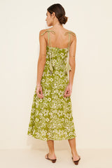 Trina Corded Textured Slip Dress