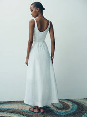 Fraise Linen Dress