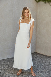 Daphne Maxi Dress White