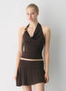 Drapey jersey scoopneck top