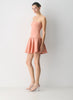 Contour & cotton poplin strapless dress