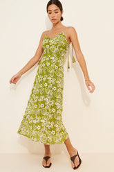 Trina Corded Textured Slip Dress
