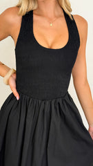Maia Maxi Dress - Black
