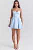 cinderella blue tulle mini dress