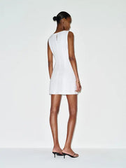 Citron Linen Dress