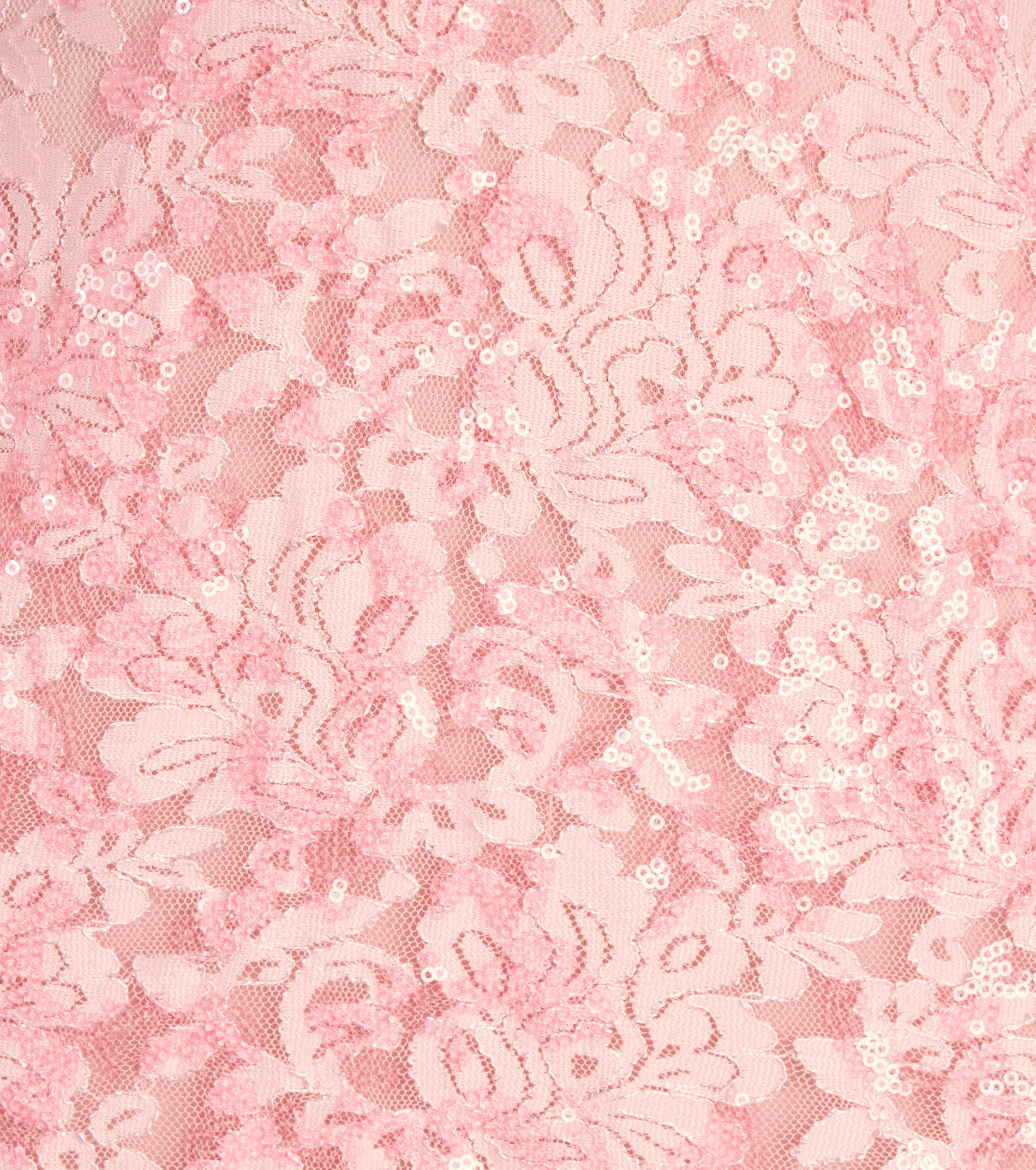 Maryam Sequin Lace A-Line Mini Dress
