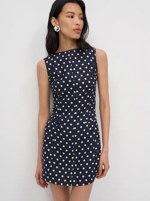 Citron Linen Dress