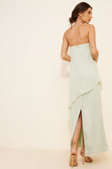 Strapless Slip Maxi Dress