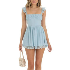 Y2K Backless Bodycon Mini Dress