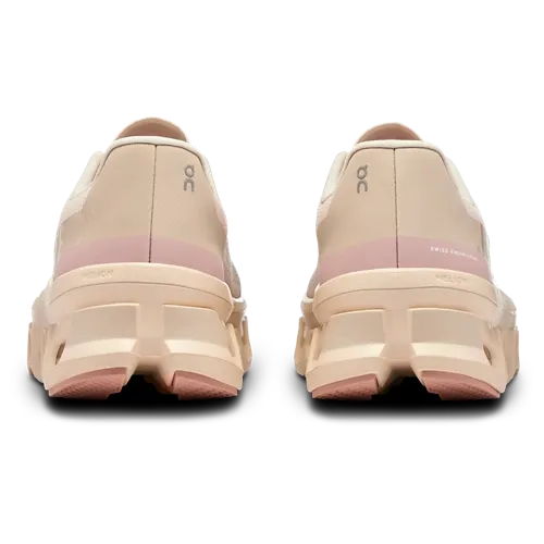 On Cloudmonster-Tan/Pink