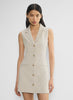 Softly structured blazer dress