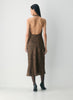 Audience Satin Halter Dress
