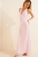 Gwendolyn Halter Slip Dress