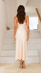 Audrey Maxi Dress - Soft Gold