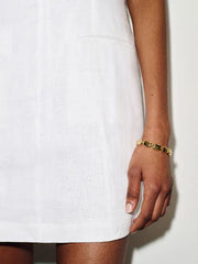 Citron Linen Dress