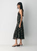 Chiffon V-neck slip dress