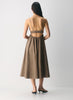 Cotton poplin maxi dress