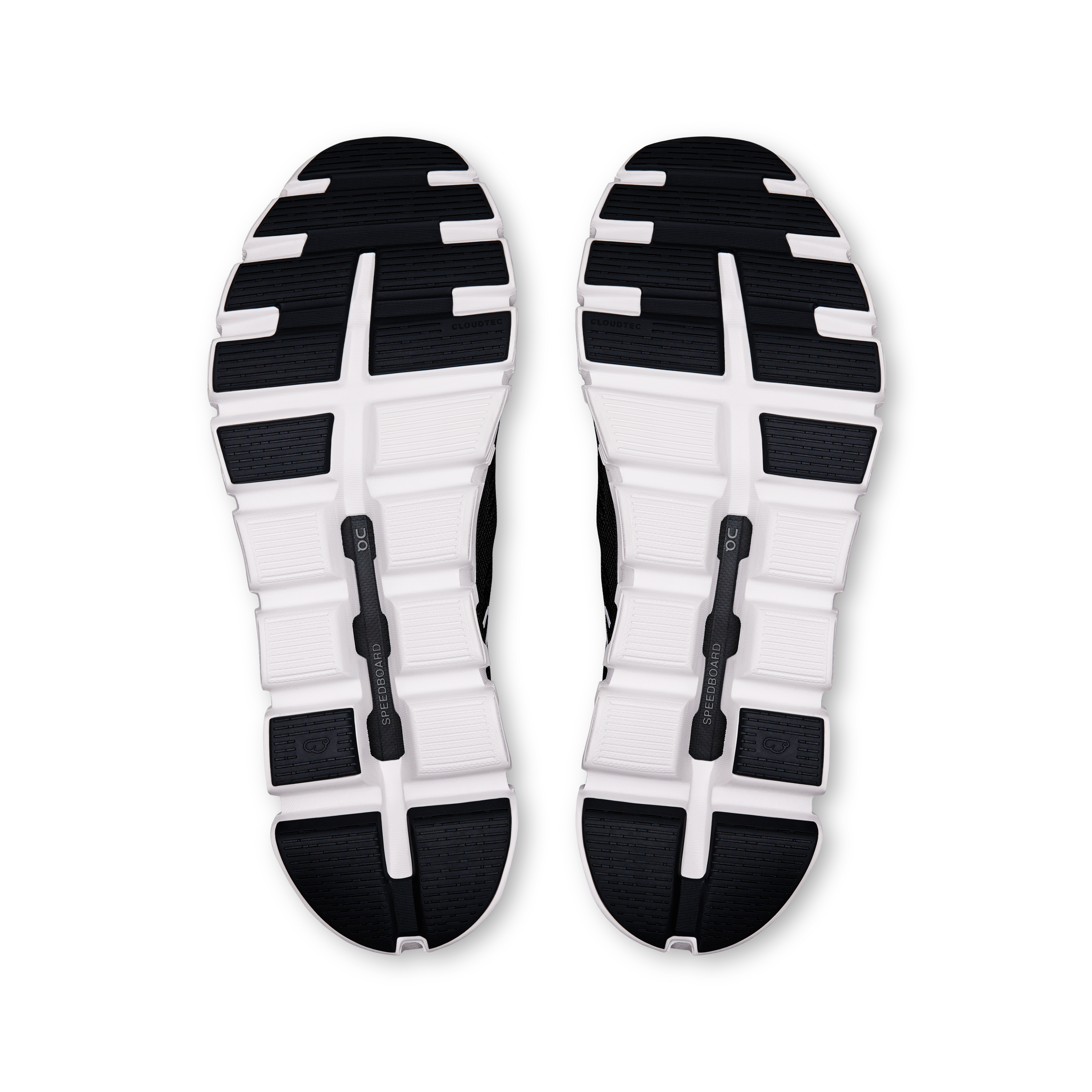 On Running Cloud 6 Coast -Black White