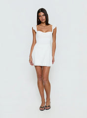 Landon Mini Dress White