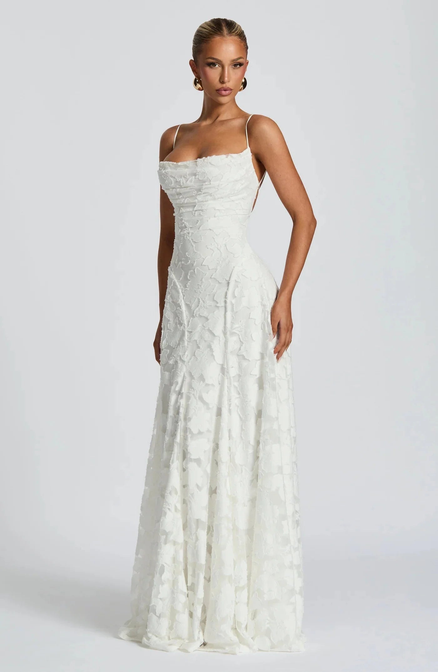 Evening Gown – Blooming Grace