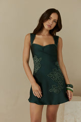 Amara Mini Dress Green