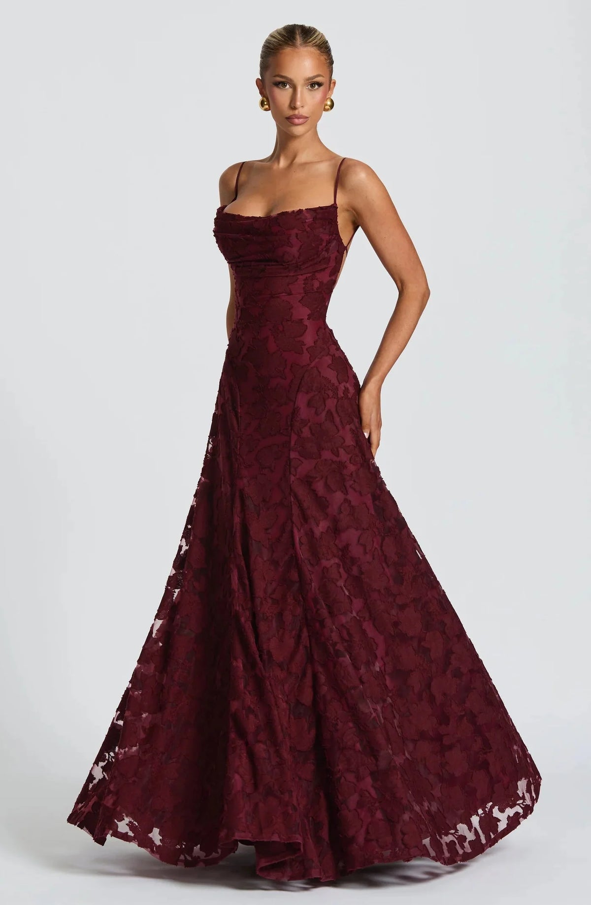Evening Gown – Blooming Grace
