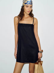Aubree Linen Dress