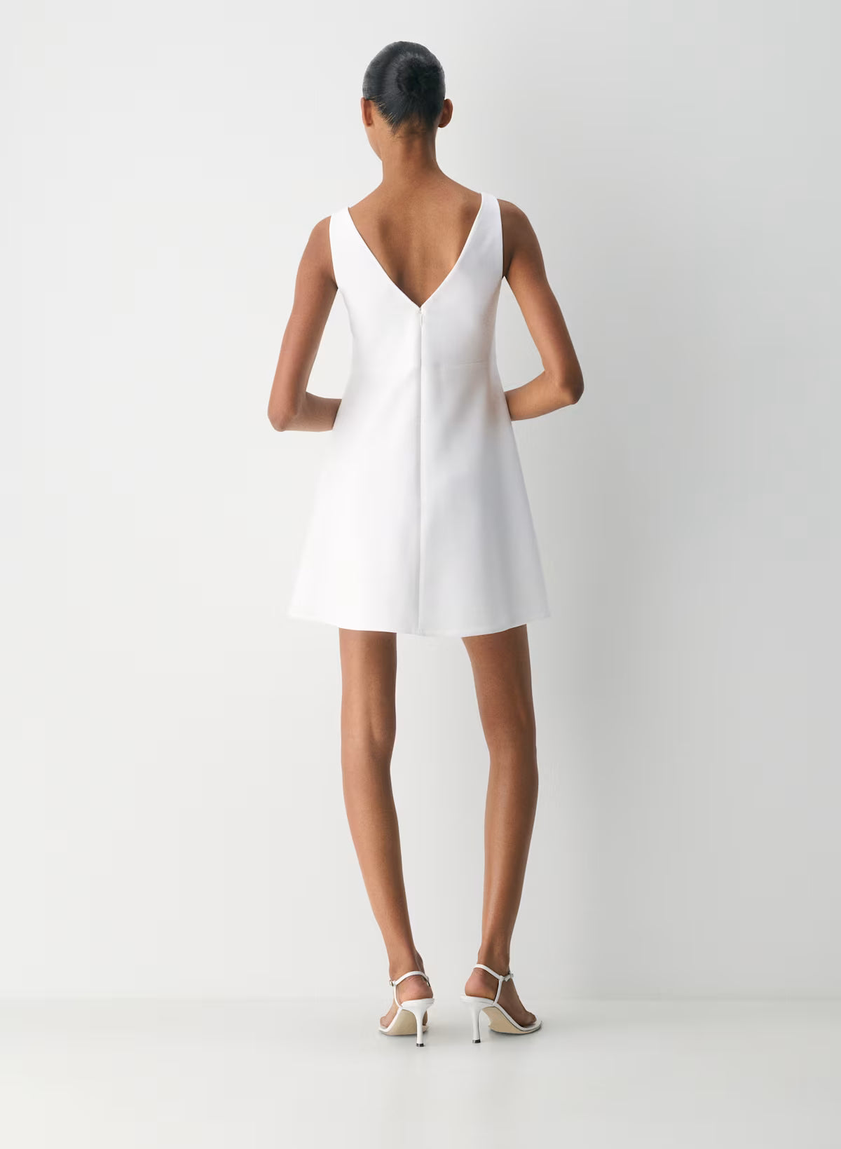 Encino Dress -white
