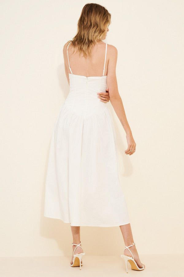 Chase Strapless Midi Dress