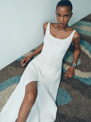 Fraise Linen Dress