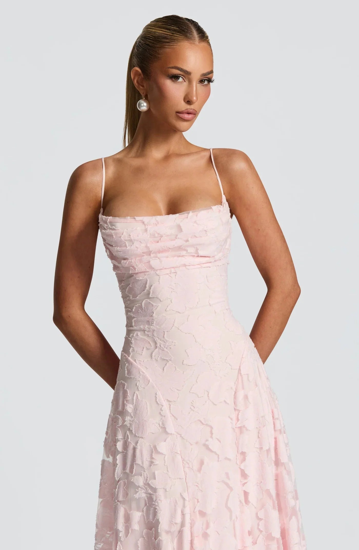 Evening Gown – Blooming Grace