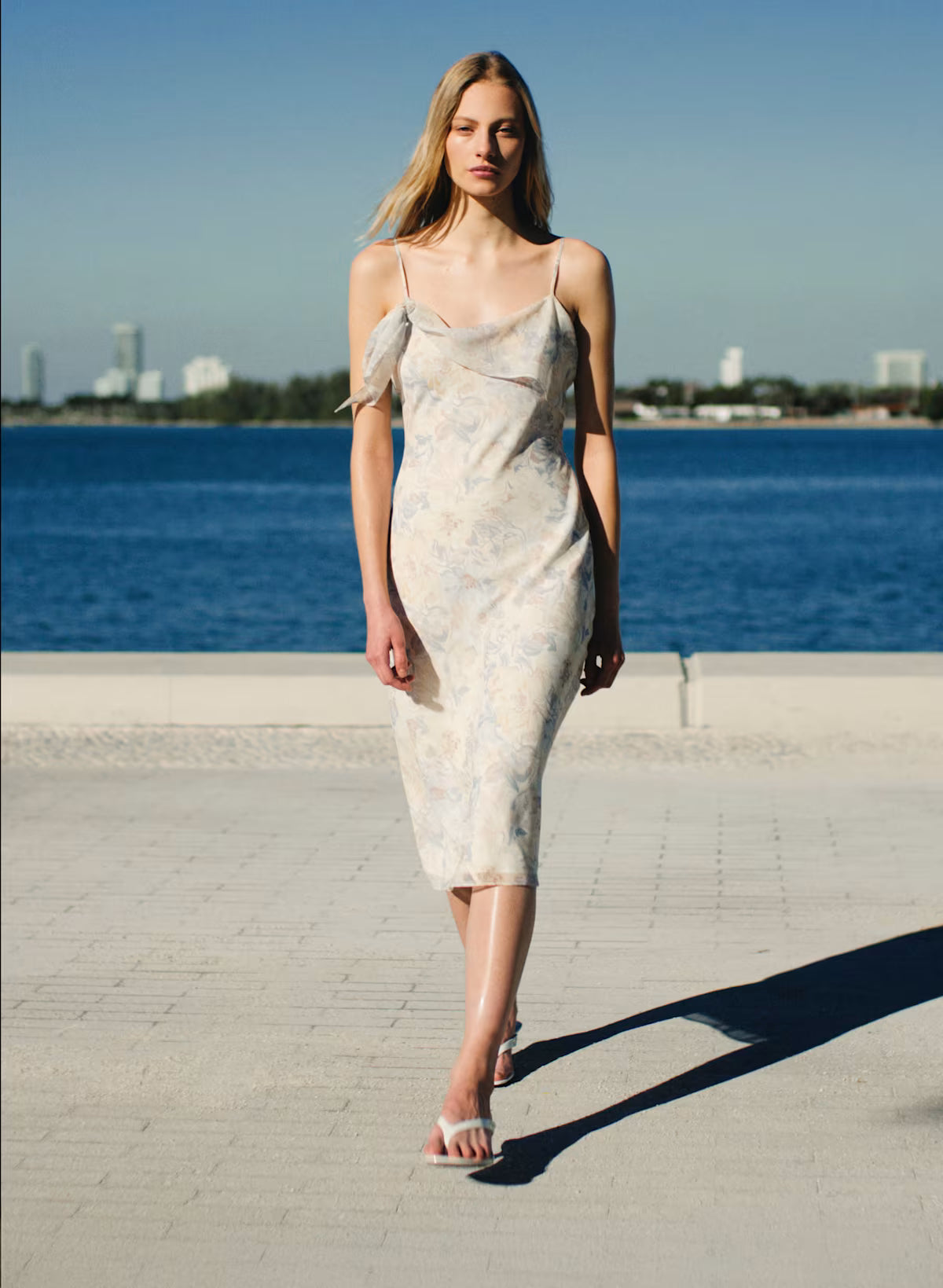 Cannelle Dress-soft white/multi