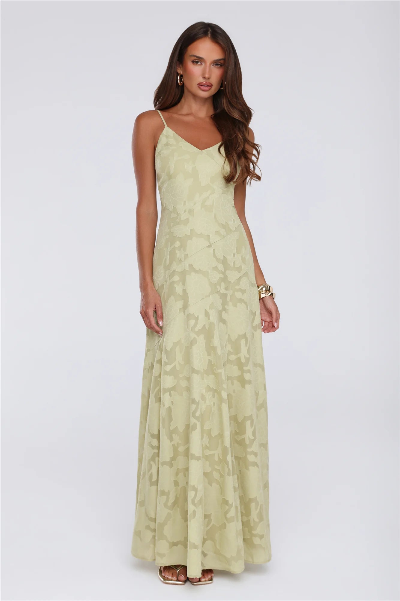 Dancing Spark Maxi Dress Sage