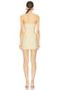 Strapless Puzzle Mini Dress