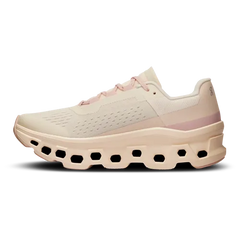 On Cloudmonster-Tan/Pink