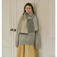 Cashmere Winter Scarf for Women - Designer Knit Warmth