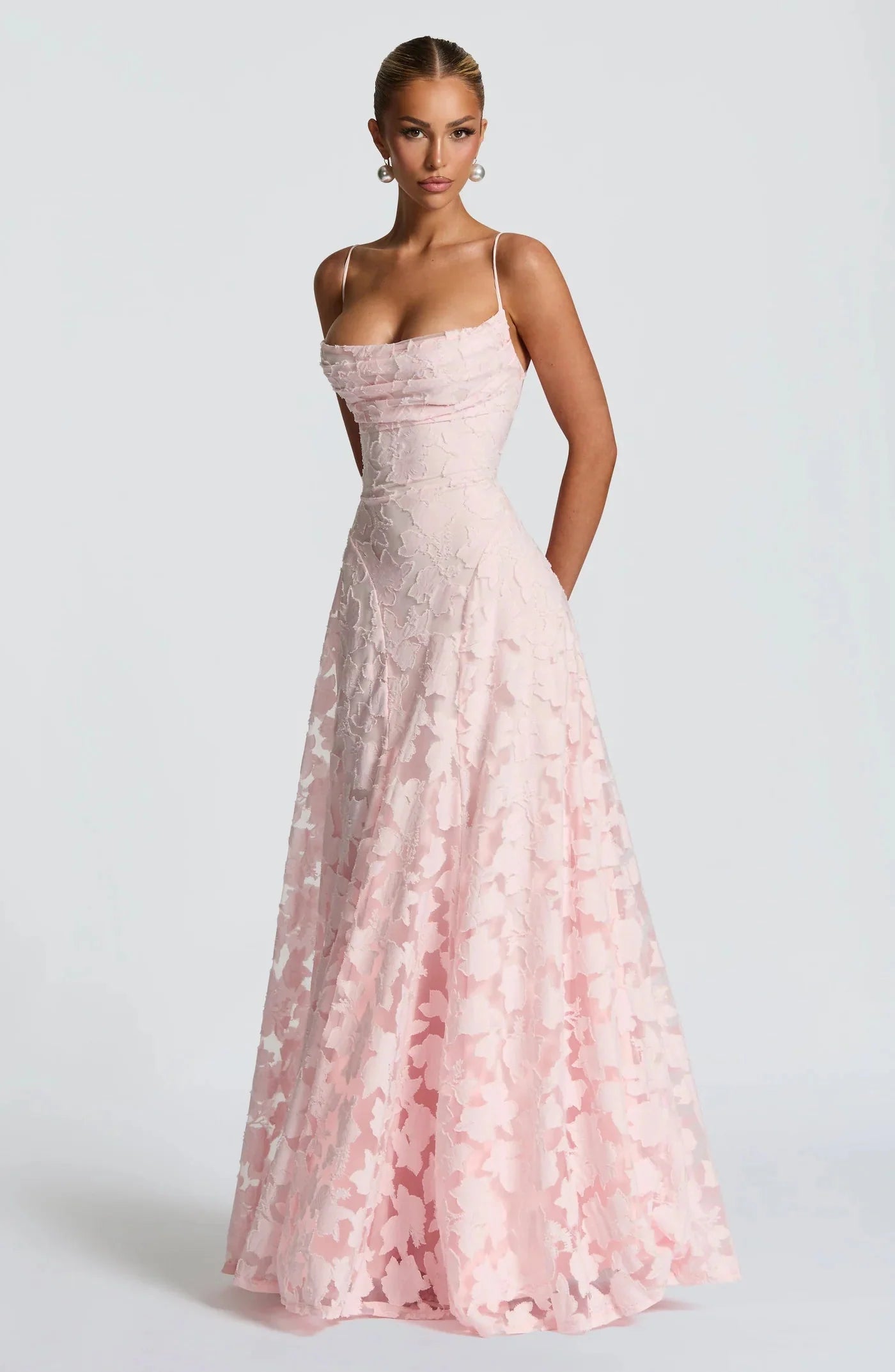 Evening Gown – Blooming Grace