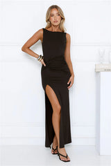 Closet Goals Maxi Dress Black